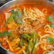육개장 칼국수